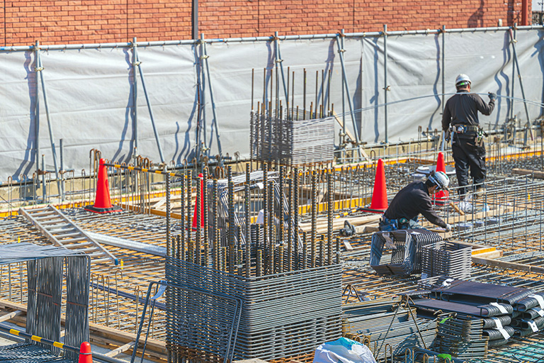 画像：建築工事イメージ